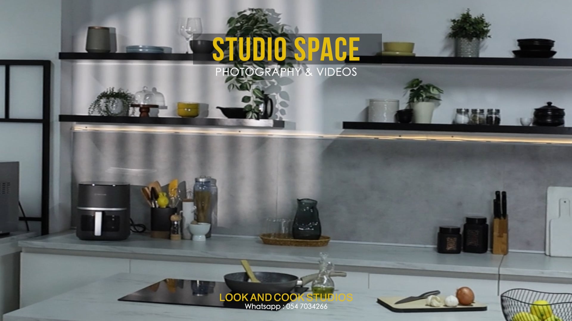 Look and Cook Studios kitchen tour preview